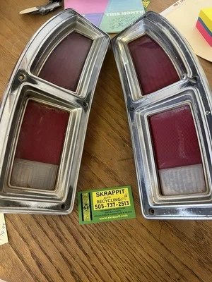 B213. 1972-1976 Ford Torino Station Wagon Taillights - Image 1 of 2