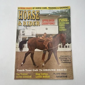 Horse & Rider Magazine October 1969 - Art Roder Photo By Chuck Tyler - Picture 1 of 5