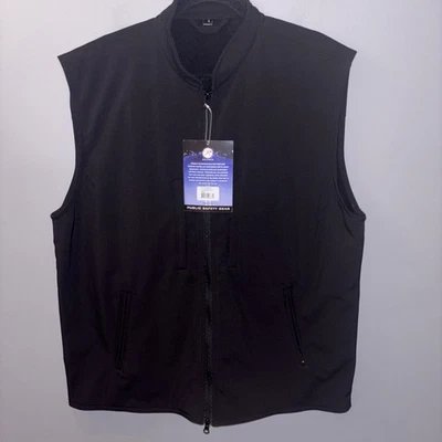 Rothco’s Concealed-Carry Soft Shell Vest Black Men’s SzL 86500 Tactical Gear NWT - Image 1 of 4