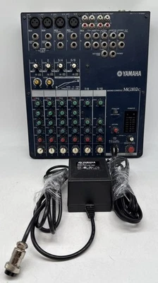 Yamaha MG102C Mixing Console 10-Channel Stereo Analog Built in Compressor NICE! - Image 1 of 4