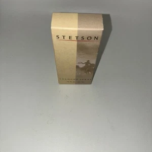 VINTAGE COTY STETSON COLOGNE FOR MEN .75 fl oz NEW IN BOX ORIGINAL SCENT 90's - Picture 1 of 2