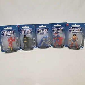 DC Comics Justice League Collectible Mini Figure - Mattel - Set Of 5 - Picture 1 of 7