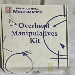 Kit de manipulación aérea de matemáticas Prentice Hall nuevo caja abierta - Imagen 1 de 11