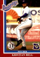 2005 Auburn Doubledays Team Issue 5 Kristian Bell Houston Texas TX Baseball Card