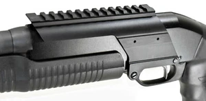 Stevens 320 Field and Security Pump-Action rail mount aluminum black hunting tac - Picture 1 of 6