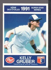 1991 Post / Kraft Cereal Canadian Super Star Series #15 of 30 - Kelly Gruber