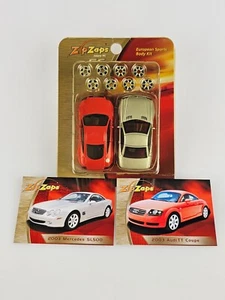 2003 Mercedes SL500 & Audi TT Coupe SE Body Kit ZipZaps Micro RC Accessory - Picture 1 of 8