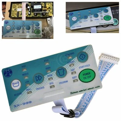 Repuesto Panel de Control Externo 9Pines Lavadora Universal XN-999 Foto 1 de 4