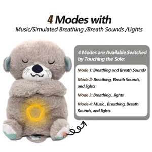 4 MODES Original Sleeping Time Baby Breathing Anxiety Relief Capybara Sensory... - Picture 1 of 56