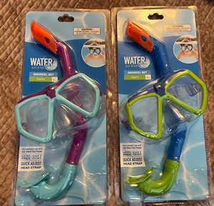 Water Sun & Fun Snorkel Set Youth Swimming Accessory UV Protection NEW - Picture 1 of 5