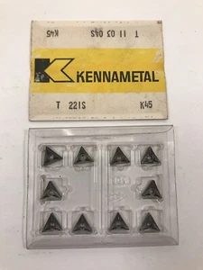 Kennametal Hartmetalleinsätze T221S T110304S K45 Stck 10 - Bild 1 von 3