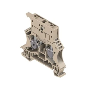 10pcs WEIDMULLER WSI 6 1011000000 Fuse Terminal 2 Connections Dark Beige New ✦KD - Picture 1 of 7