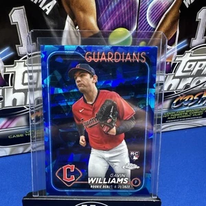 Gavin Williams 2024 Topps Chrome Update Sapphire RC Rookie Card #USCS294 - Picture 1 of 2