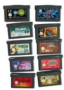 GBA - Lotto 10 Cartucce Originali Game Boy Advance - Imagen 1 de 2