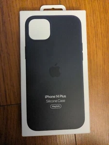 **NEW UNOPENED* Apple Silicone Case with MagSafe for iPhone 14 Plus - Midnight - Picture 1 of 4