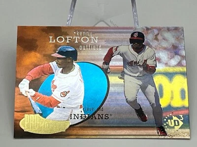 1997 Upper Deck UD3 MLB Promotion Card #37 Kenny Lofton - Cleveland Indians - Image 1 of 4