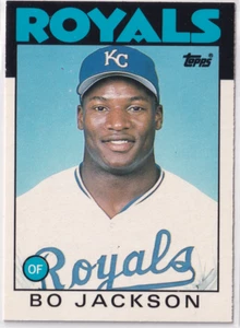 1986 Topps Traded #50T Bo Jackson XRC - Foto 1 di 1
