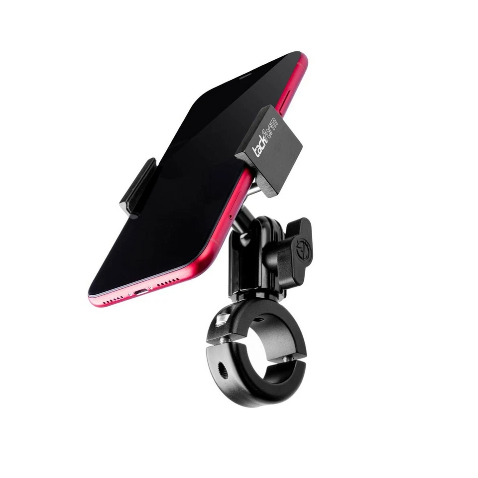 Metal Motorcycle Mount for Phone - by Tackform Enduro Series No Slings Needed