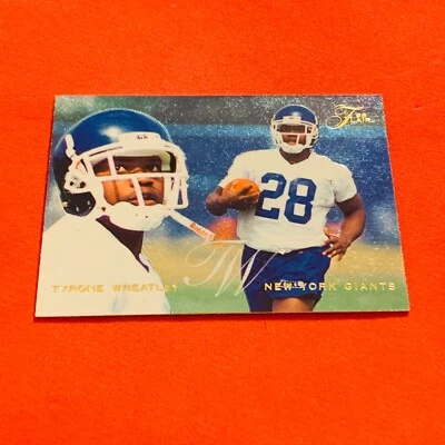 Tyrone Wheatley .. ROOKIE .. New York Giants .. 1995 Flair Base Card 141 - Image 1 of 2