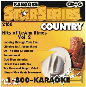 SOUND CHOICE STAR KARAOKE CD+G 2168 HARD TO FIND 8+8 LEANN RIMES v2 16 SONG cdg - Picture 1 of 2
