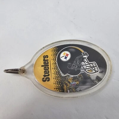 Pittsburgh Steelers Llavero Plástico Fútbol Deportes Coleccionables Aficionados Decoración Foto 1 de 4