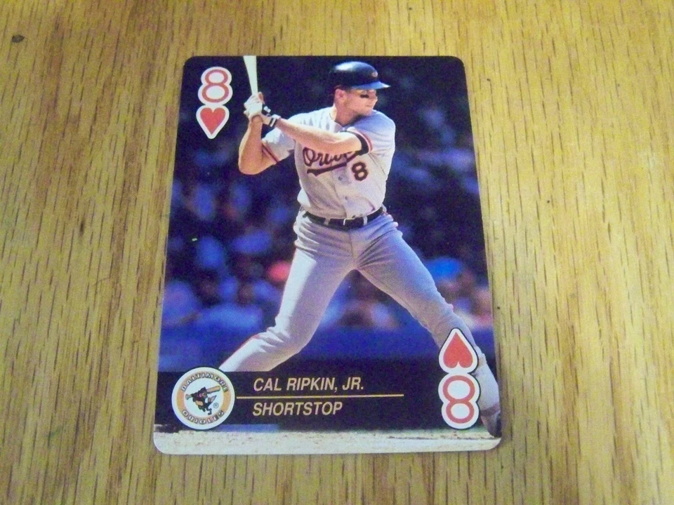 CAL RIPKEN JR. 1992 ACES PLAYING CARDS  BASEBALL CARD  ODD BALL 8 - Image 1 of 1