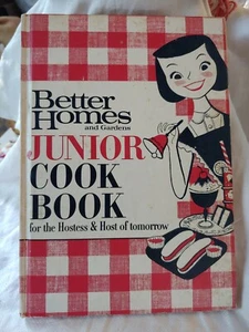 Vintage Better Homes Gardens Junior Cook Book 1st Edition 1963 - Picture 1 of 12