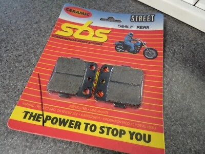 Juego de pastillas de freno traseras SBS para: Suzuki RM125 RM250 Yamaha YZ125 SBS-854LF.S Foto 1 de 2