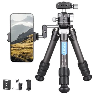 Compact Mini Carbon Tripod with Arca Low Profile Tripod Ball Head Lightweight... - Picture 1 of 8