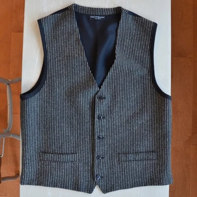 Chaleco Vintage Yves Saint Laurent Diffusion Pour Homme Chaleco Talla Grande L Foto 1 de 4