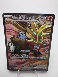 Gouging Fire EX 188/162 Sv05: Temporal Forces Holo Full Art NM - Picture 1 of 4