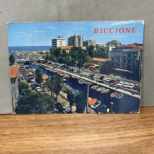 CARTOLINA COLORI COLLEZIONE PORTO CANALE - RICCIONE - Foto 1 di 2