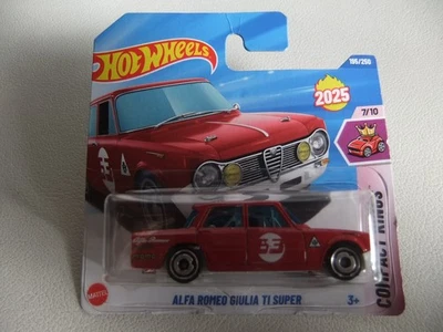 HOT WHEELS ALFA ROMEO GIULIA TI SUPER COMPACT KINGS 2025 NUOVO BLISTERATO - Immagine 1 di 4