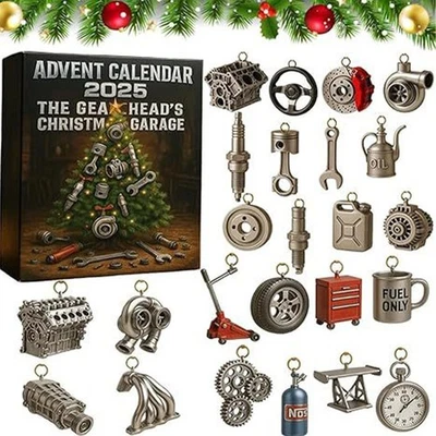 2025 Gearhead Advent Calendar 24 Days Advent Calendar Christmas Gift 2D - Image 1 of 4