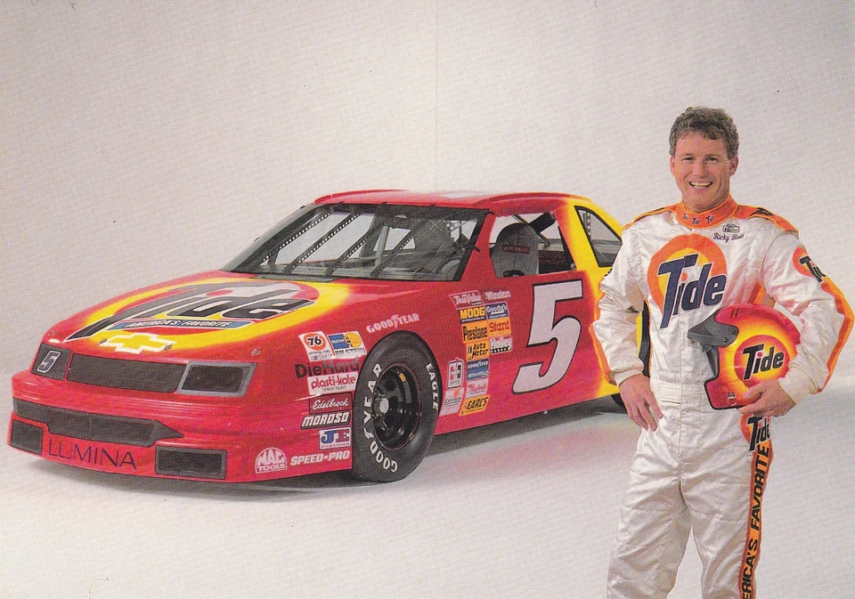 Ricky Rudd 1991 - Tide Chevrolet Lumina 7" X 5" postal Foto 1 de 1