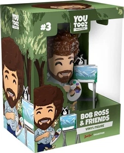Figura de vinilo coleccionable Youtooz Bob Ross & Friends #3 - Imagen 1 de 6