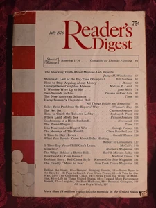 Readers Digest July 1976 Bicentennial James Herriot Clare Boothe Luce Olympics - Picture 1 of 1