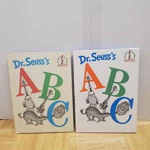 Vintage Dr Seuss ABC Hardcover 1963 & 1991 Renewed Beginner Book - Picture 1 of 14