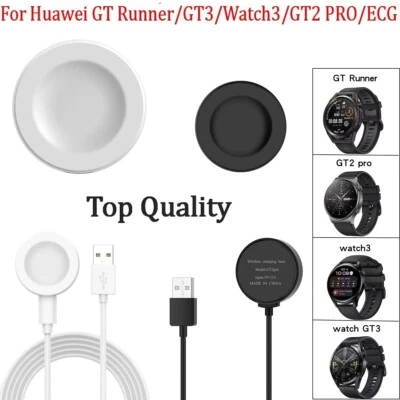 Wireless Charger USB Base Adapter for Huawei Watch GT3 Watch 3 GT2 Pro GT Runner - Image 1 of 4