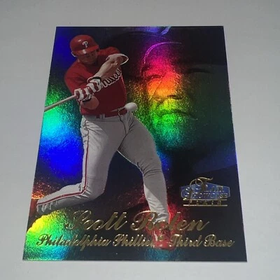 1998 Flair Showcase #20 Scott Rolen Row 3 - Image 1 of 2