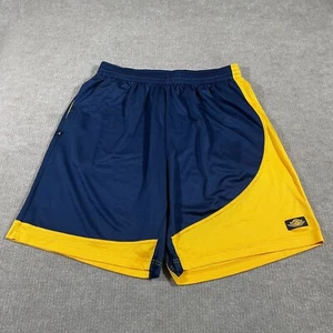 Nike Air Jordan Basketball Shorts Herren Größe 2XL Navy Blau Gelb Baggy Jumpman - Bild 1 von 10