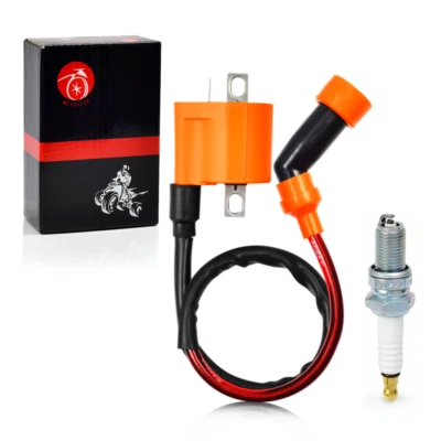 Ignition Coil SPARK PLUG With CAP For Arctic Cat A FIS 4x4 500 ATV 1999 - 2009 - Image 1 of 4