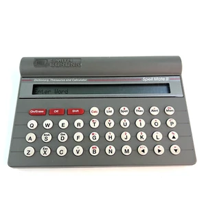 Calculadora de tesauro diccionario Smith Corona Spell Mate II PROBADA - Imagen 1 de 15