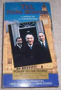 Yes, Prime Minister: Power To The People VHS Video Anthony Jay Jonathan Lynn - Imagen 1 de 2