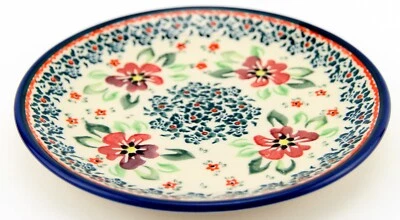 Polish Pottery Plate 7.5 Inch from Zaklady Boleslawiec