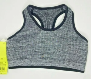 Girl' Eamle Bra - All in Motion™ Gray/Black Size M NWT - Picture 1 of 2
