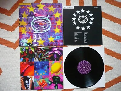 U2 Zooropa Vinyl 1993 European Island 1st Press U29 A1/B3 LP & Insert - Image 1 of 4