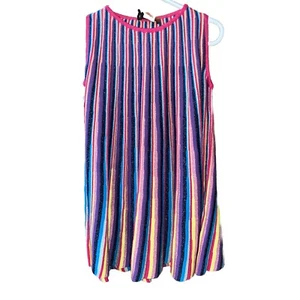 Girls' Missoni Trapeze / A Line Striped Knit Dress Size 4A BNWT Designer - Picture 1 of 9