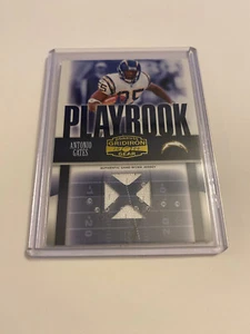 2006 Donruss Gridiron Gear Playbook Maglie X's #10 Antonio Gates/250 HOF - Foto 1 di 2