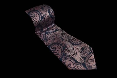 Croft & Barrow - Corbata de cuello de cachemira rosa para hombre 3,2" W x 58" L Foto 1 de 4